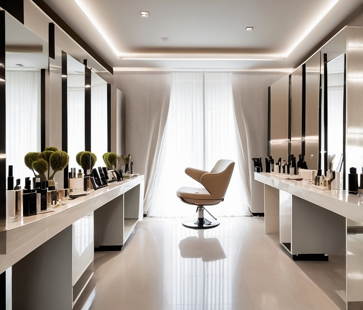 Arte en rubio impecable.